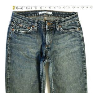 Joe's HONEY BOOT CUT Low Rise Faded Dark Jeans 26